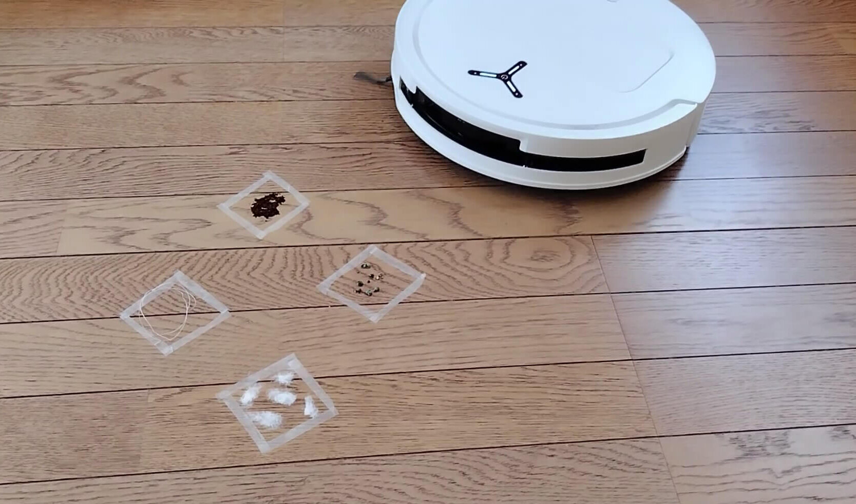 DEEBOT T50 OMNI 【吸引力検証】ゴミをパワフルに吸引して綺麗に掃除