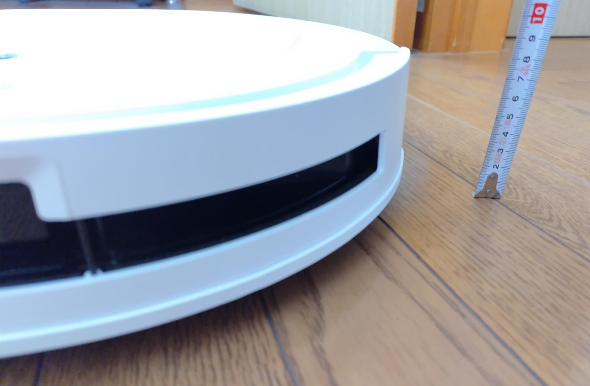 DEEBOT T50 OMNIの特徴 81mmの極薄ボディ