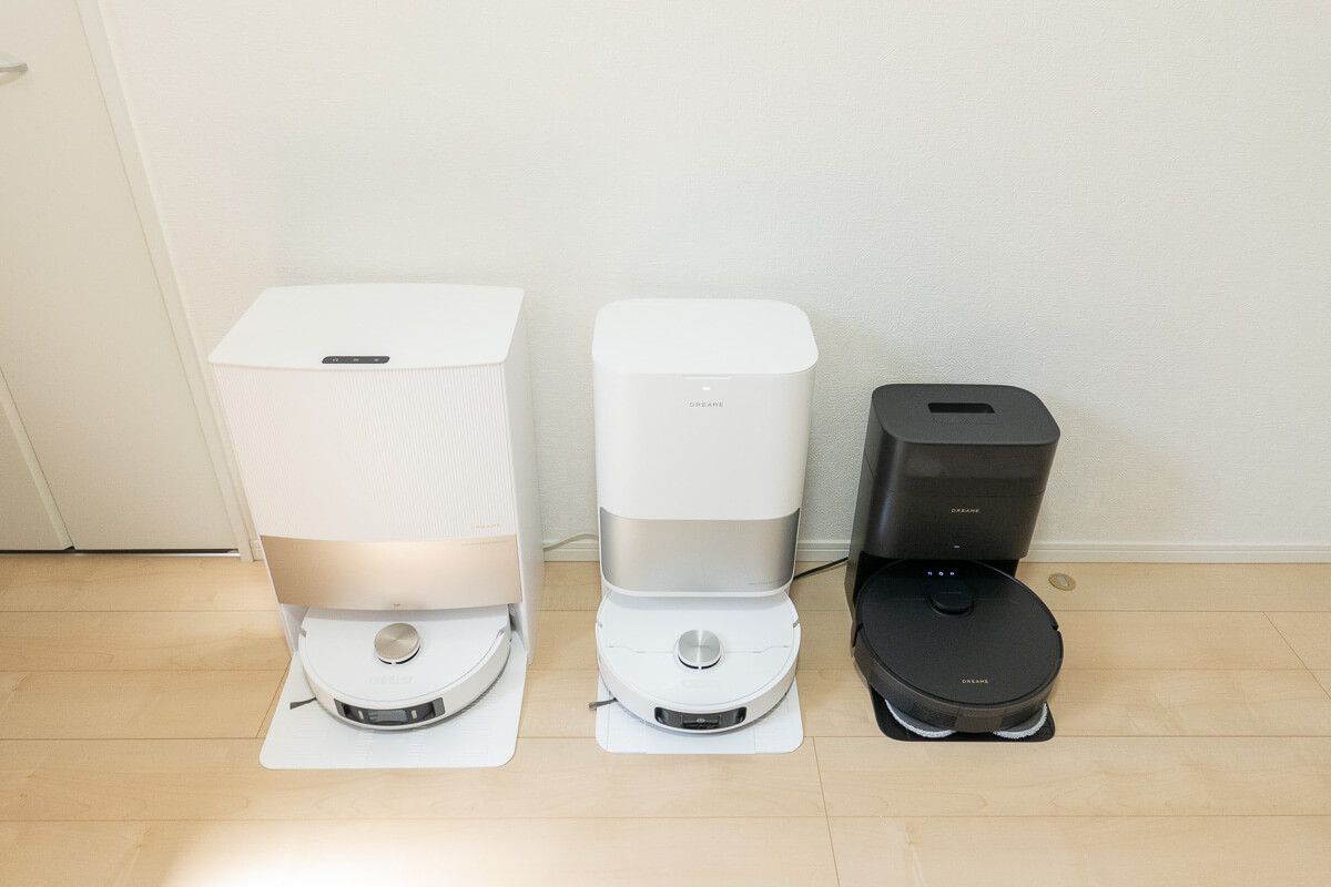 DREAME「L20 Ultra Complete」「L10s Ultra Gen2」「L10s Plus Se」比較結果まとめ